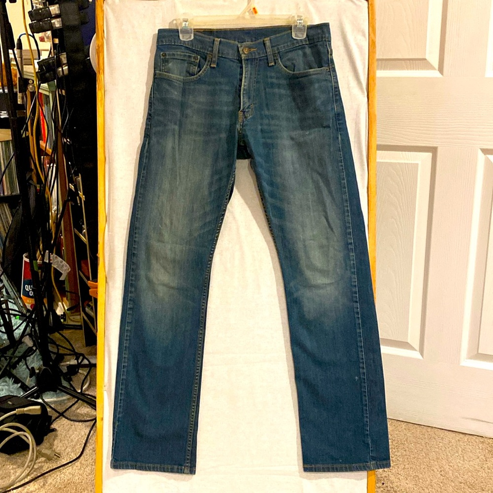 Levi’s 514 Straight Fit Stretch Jeans Men’s 32/32 Blue